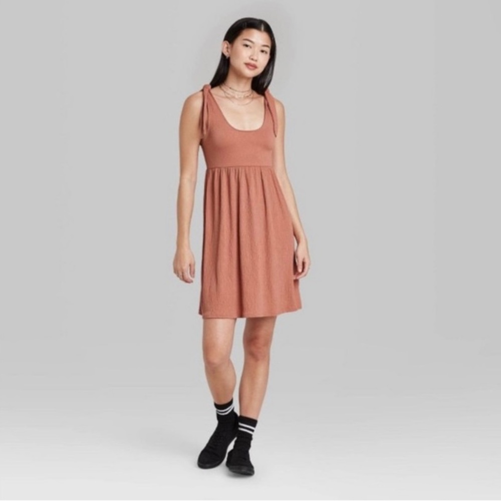 Wild Fable Sleeveless Tie Strap Babydoll Dress
